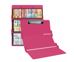 WhiteCoat Clipboard® Trifold - Pink Primary Care Edition